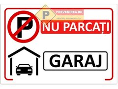 Indicator pentru interzicerea parcare de resedinta